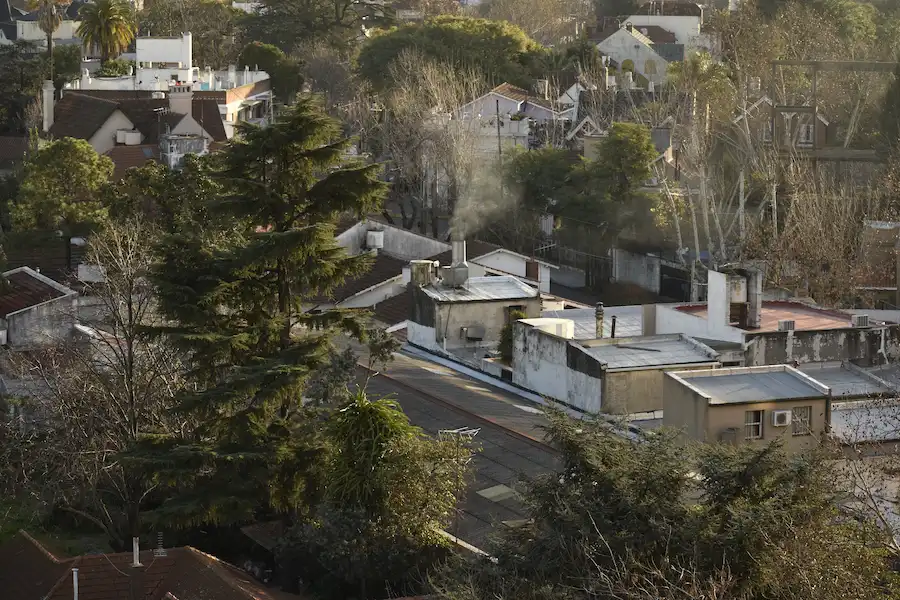 A photograph of the city of Lomas de Zamora.