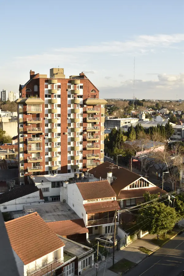 A photograph of the city of Lomas de Zamora.